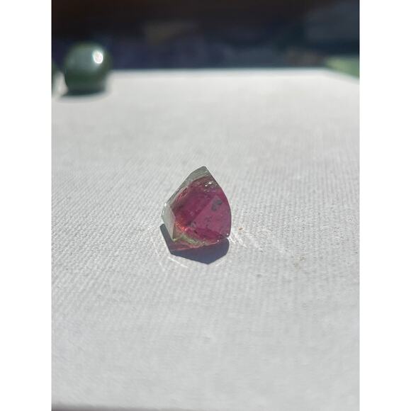 13 Carat Himalaya Mine Watermelon Tourmaline - Emerald Cut - Picture 4 of 7